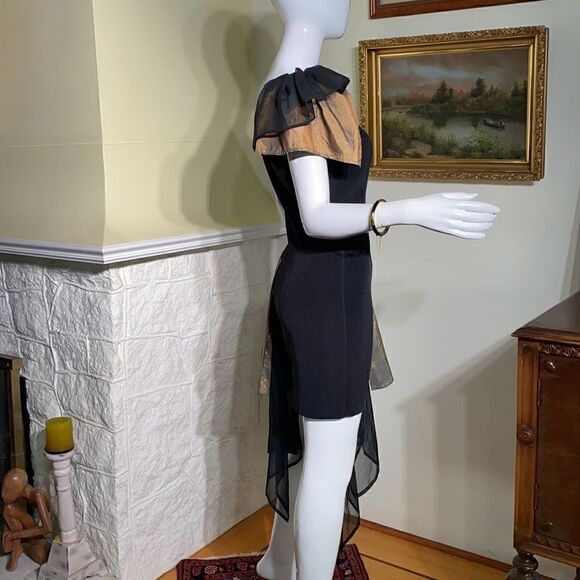 Leika Whimsical Wear Mini Bodycon Ruffle Dress - Picture 6 of 13